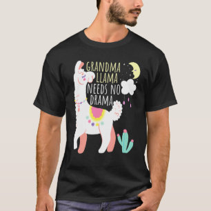 Camiseta Llama Abuela necesita una llama animal dramática