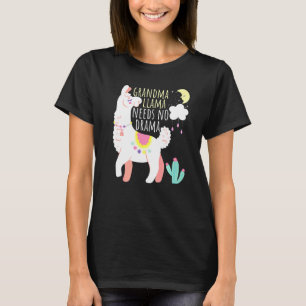 Camiseta Llama Abuela necesita una llama animal dramática