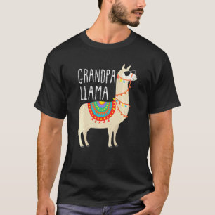 Camiseta Llama Abuelo Para Hombres, Abuelo