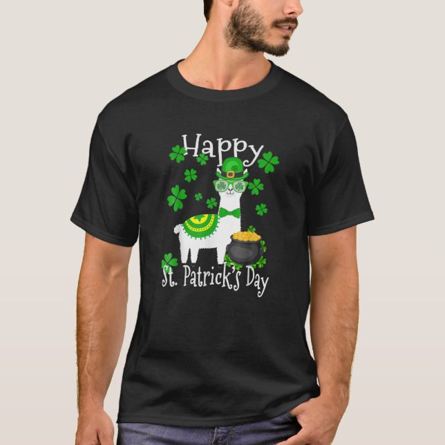Camiseta Llama al feliz Día de los Patrocinadores, Chica de (Anverso)