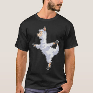 Camiseta Llama al gimnasio del yoga