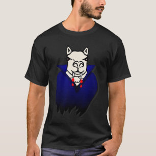 Camiseta Llama Alpaca Colmillos De Vampiro Dientes Animal H