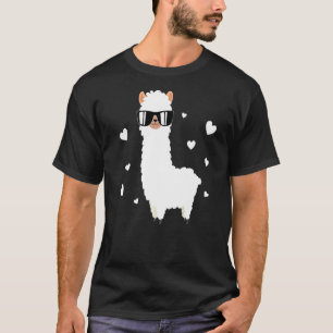 Camiseta Llama Alpaca Corazón Animal Llama Farmer Alpaca