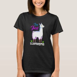 Camiseta Llama Alpaca Llamas Niños Chicas