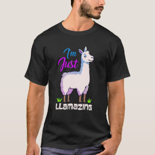 Camiseta Llama Alpaca Llamas Niños Chicas