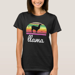 Camiseta Llama Alpaca Perú Recuerdo