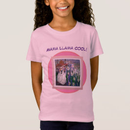 Camiseta Llama Alpaca vestida para tocar!