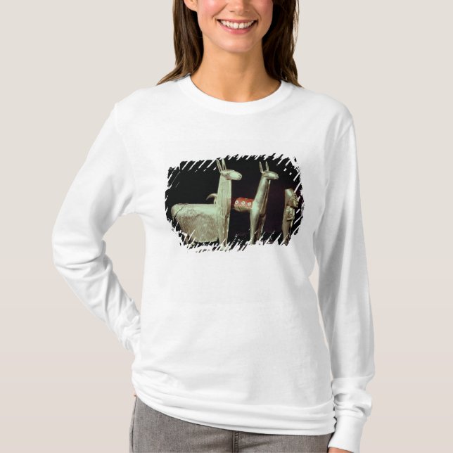 Camiseta Llama, alpaca y mujer (Anverso)