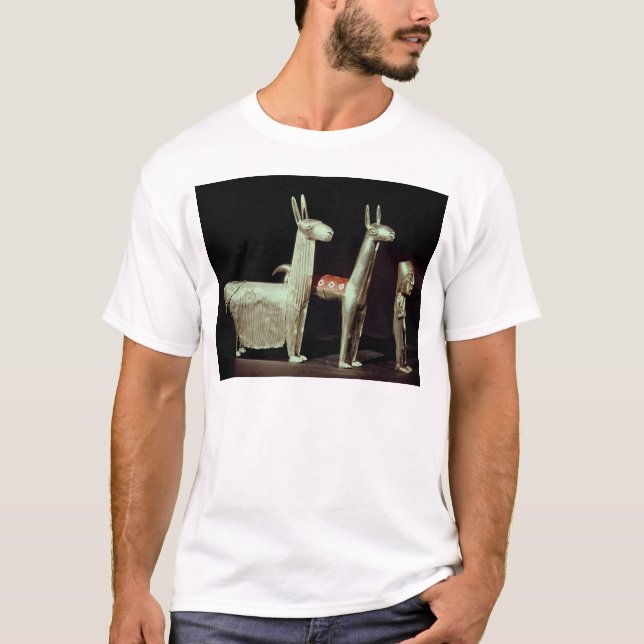 Camiseta Llama, alpaca y mujer (Anverso)