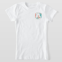 Camiseta Llama amistosa en Chicas paisajistas