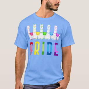 Camiseta Llama arcoiris alpaca
