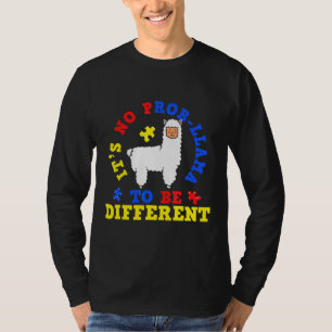 Camiseta Llama Autism Awareness Awareness Autism Mom Suppor