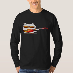 Camiseta Llama Banjo Cute Alpaca Instrumento Musical