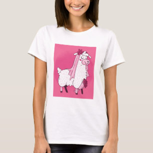 Camiseta Llama Bride