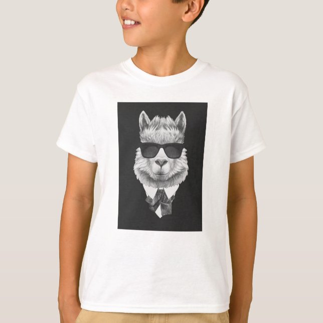Camiseta Llama con clase (Anverso)
