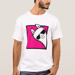 Camiseta Llama Cool Gafas de Sol Mirando Alpaca Divertido P