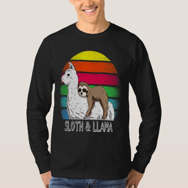 Camiseta Llama de acrónimo divertido (Anverso)