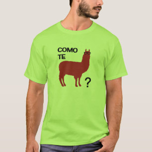Camiseta Llama de Como Te
