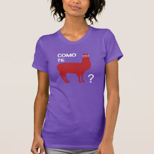 Camiseta Llama de Como Te