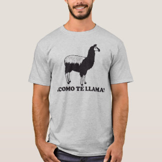 Camiseta Llama de Como Te