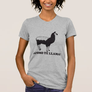 Camiseta Llama de Como Te