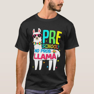 Camiseta Llama de preescolar con autismo de vuelta al coleg