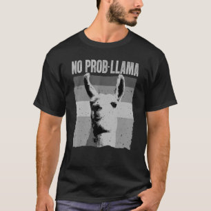Camiseta Llama De Vintage Para Hombres Mujeres Chicas Alpac