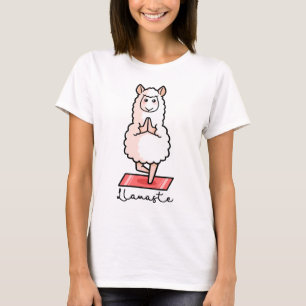 Camiseta Llama de yoga - Llamaste