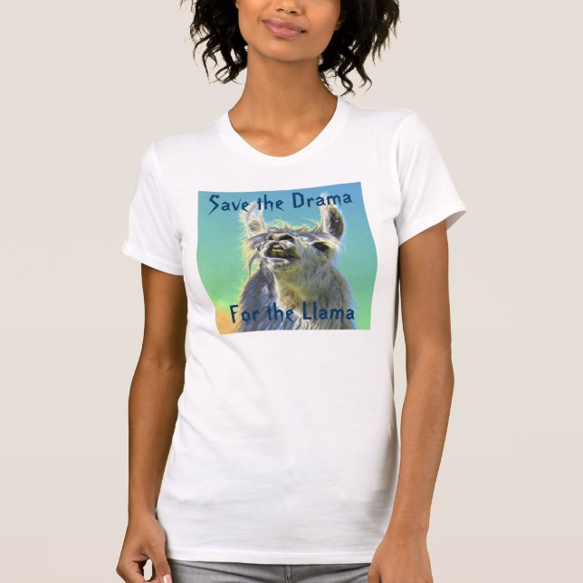 Camiseta Llama del drama (Anverso)