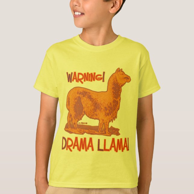 Camiseta Llama del drama (Anverso)