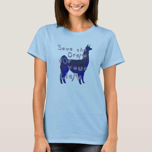 Camiseta llama del drama (Anverso)