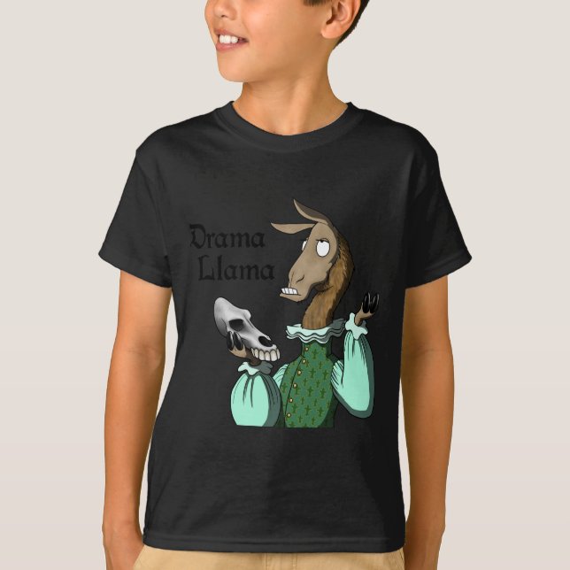 Camiseta Llama del drama (Anverso)