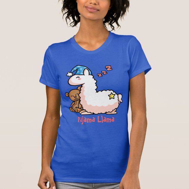 Camiseta Llama del pijama (Anverso)