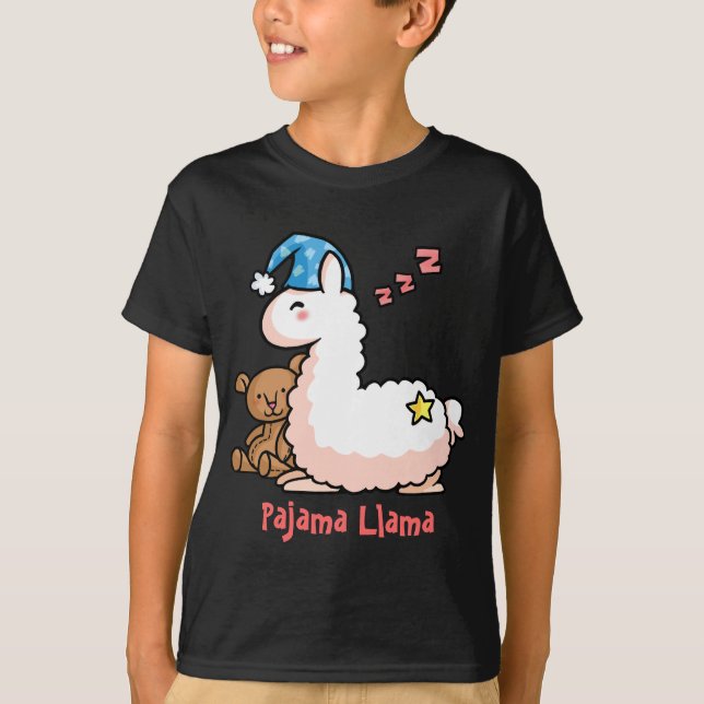 Camiseta Llama del pijama (Anverso)