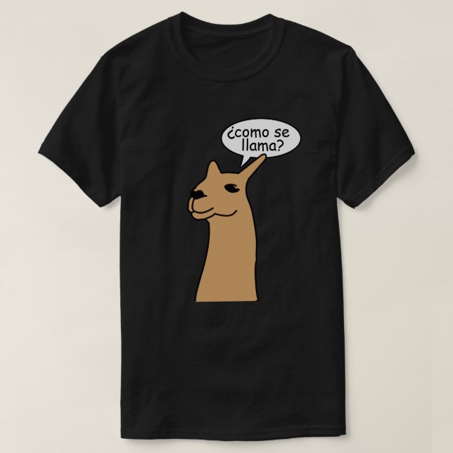 Camiseta Llama del SE de Como (Diseño del anverso)