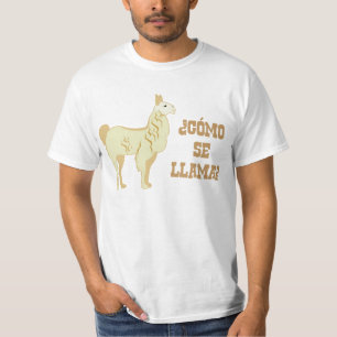 Camiseta ¿Llama del SE de Como?  ¿Cuál es su nombre?