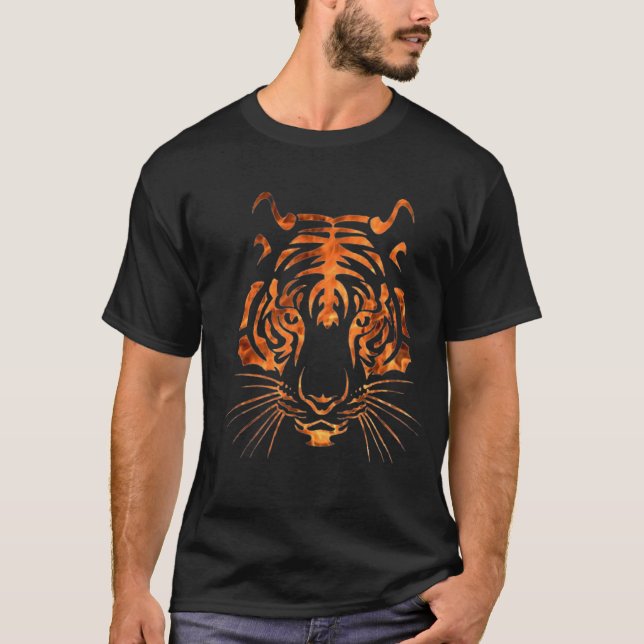 Camiseta Llama del tigre (Anverso)