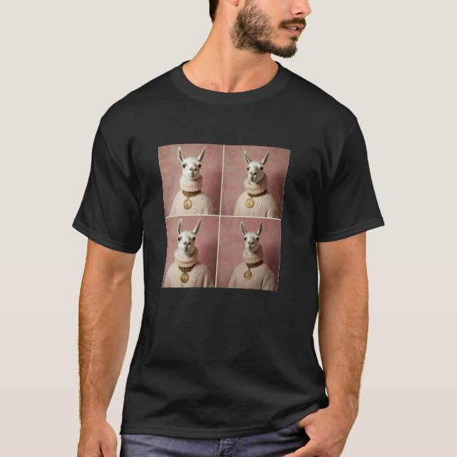 Camiseta Llama divertida (Anverso)