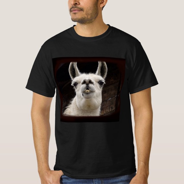 Camiseta Llama Drama – Ich hab dich im Blick (Anverso)