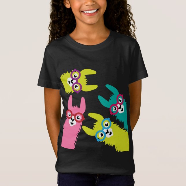 Camiseta Llama dramática (Anverso)