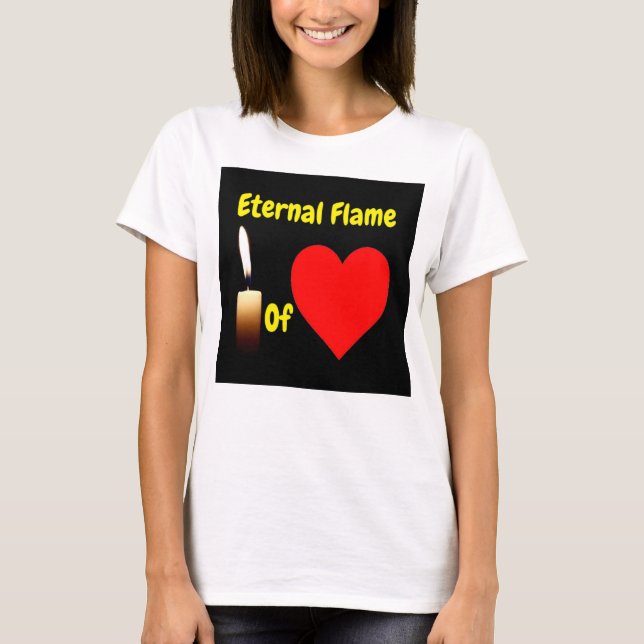 Camiseta Llama Eterna De Amor (Anverso)