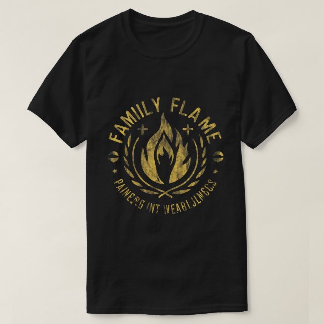 Camiseta Llama familiar (Diseño del anverso)