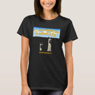 Camiseta Llama Fresh Farms Ltd Cerca de Paraguay