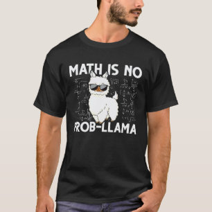 Camiseta Llama geek friki nerd matemático animal M