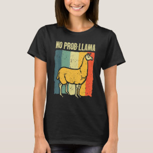 Camiseta Llama Guay Para Hombres Mujeres Sin Granja Prob Ll