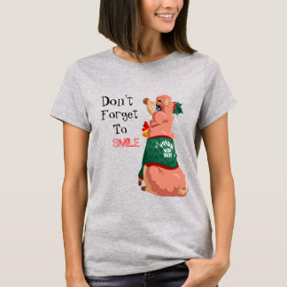 Camiseta llama in Navidades T-Shirt