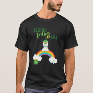 Camiseta Llama irlandesa afortunada por el día de St Paddy