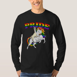 Camiseta Llama LGBT unicornio Orgullo gay arcoiris LGBTQ P
