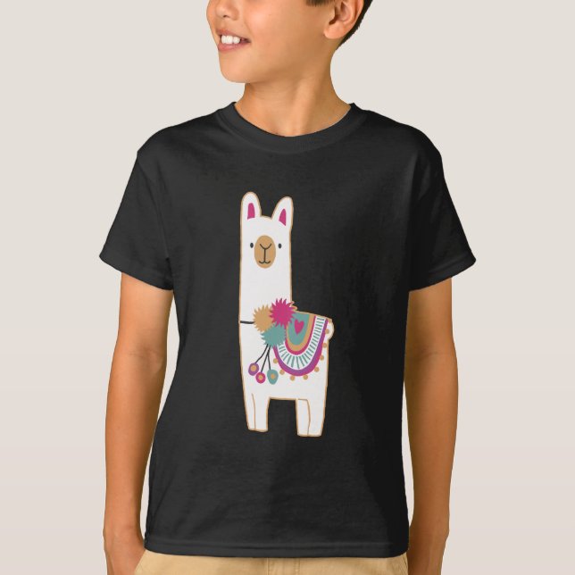 Camiseta Llama linda (Anverso)