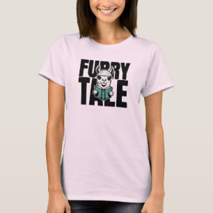 Camiseta Llama Lindo Leyendo Libro